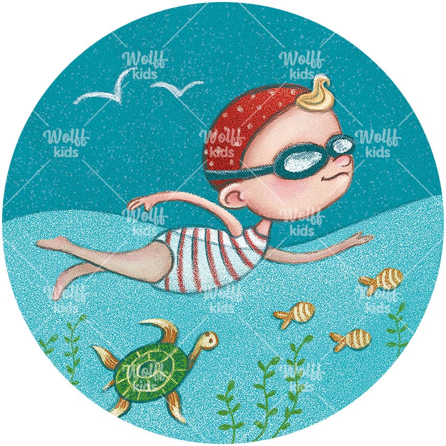 Einzelner Magnet: Schwimmen